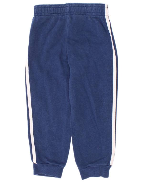 Spodnie dresowe Adidas Baby Girls Joggers 18-24 miesięcy Granatowa bawełna