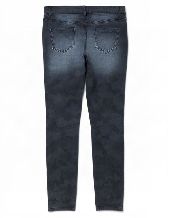 Massimo Dutti Womens Casual Trousers EU 38 Medium W28 L29 Navy Blue