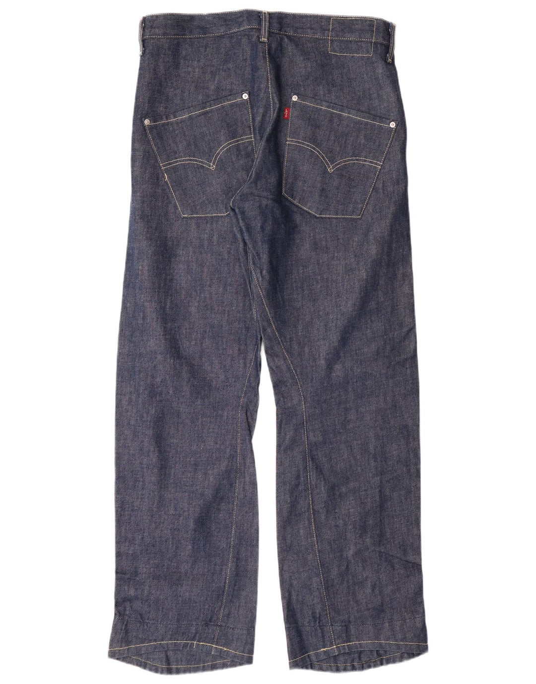 Męskie jeansy LEVI'S 501 Straight W32 L30 Niebieskie, bawełniane, klasyczne