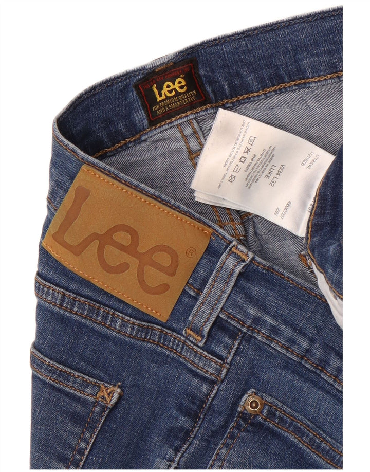 Męskie jeansy Lee Luke Slim W34 L32 Niebieskie bawełniane