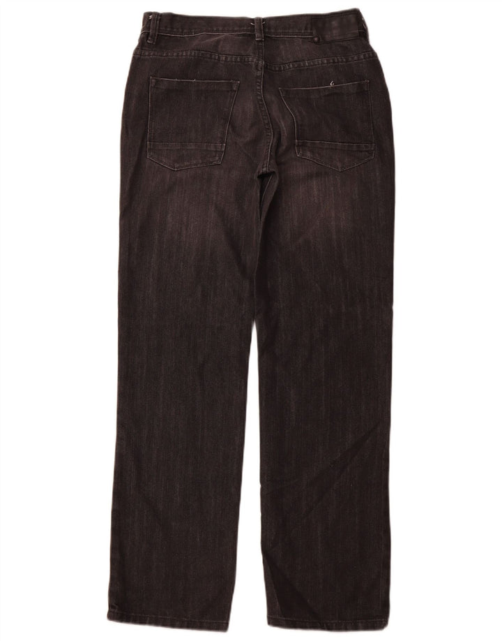 Dżinsy CALVIN KLEIN Dziewczęce Rebel Straight Jeans 15-16 lat W30 L29 Czarny Klasyczny