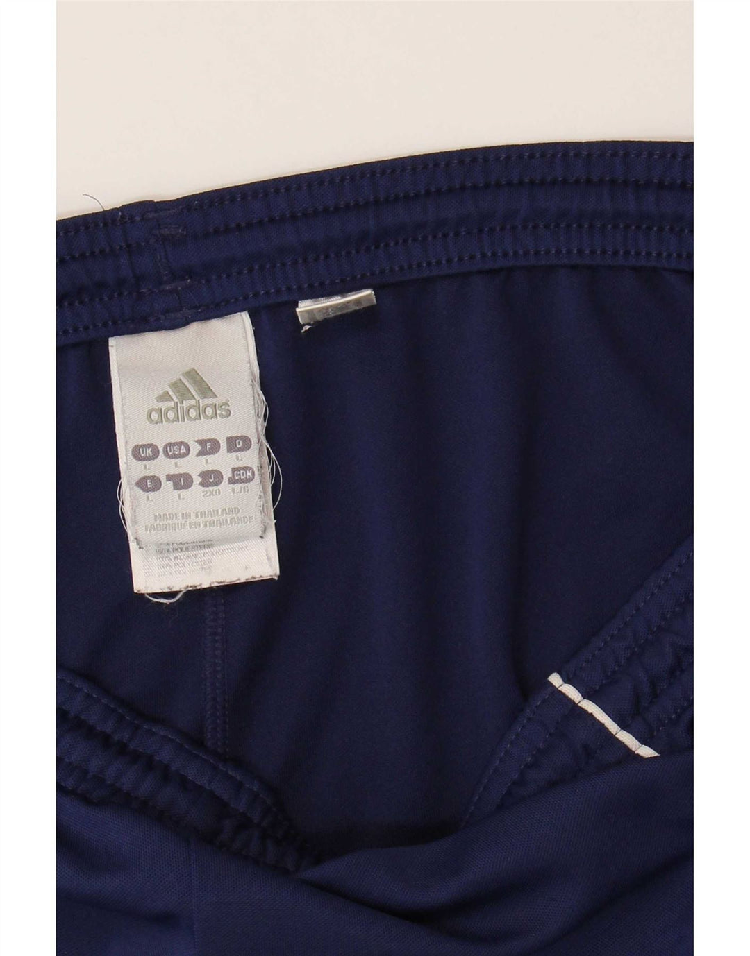 Męskie spodenki sportowe Adidas Climalite Graphic, duże, granatowe, z poliestru