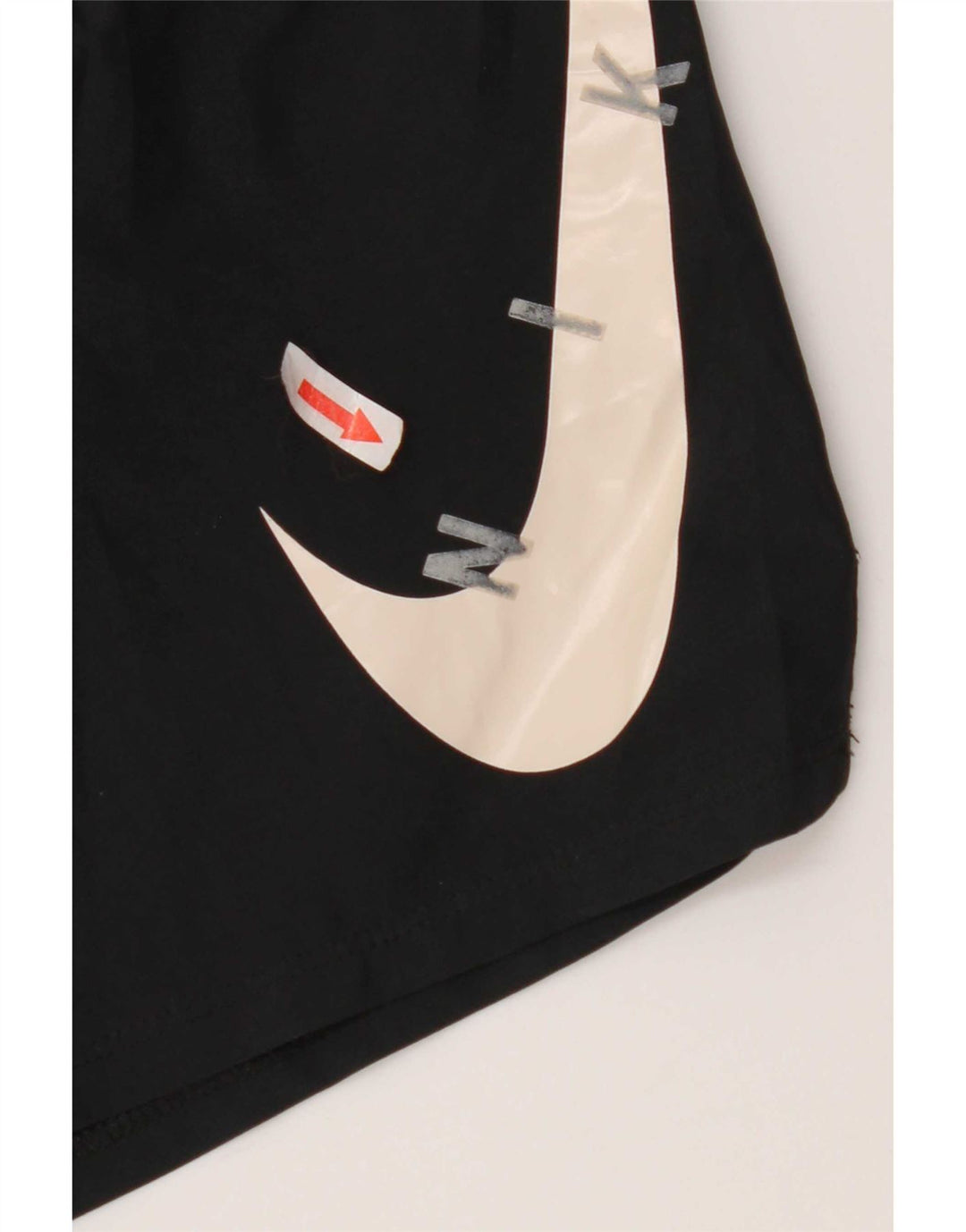 Damskie spodenki sportowe Nike Dri Fit Graphic UK 14, średni czarny poliester