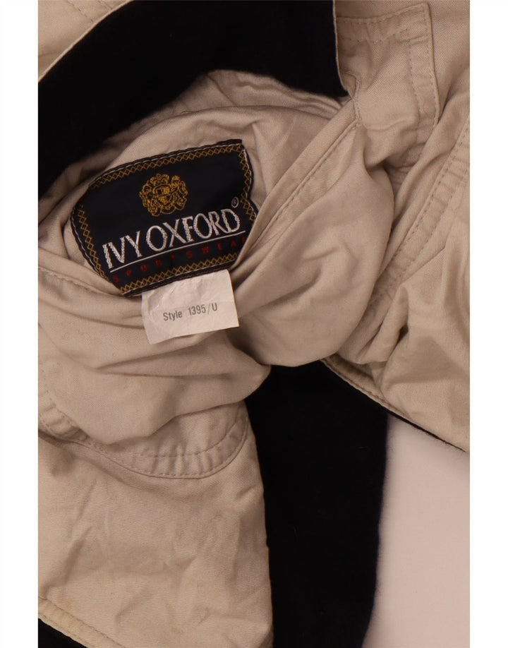 Kurtka wiatrówka męska IVY OXFORD UK 42 XL, granatowa, bawełniana
