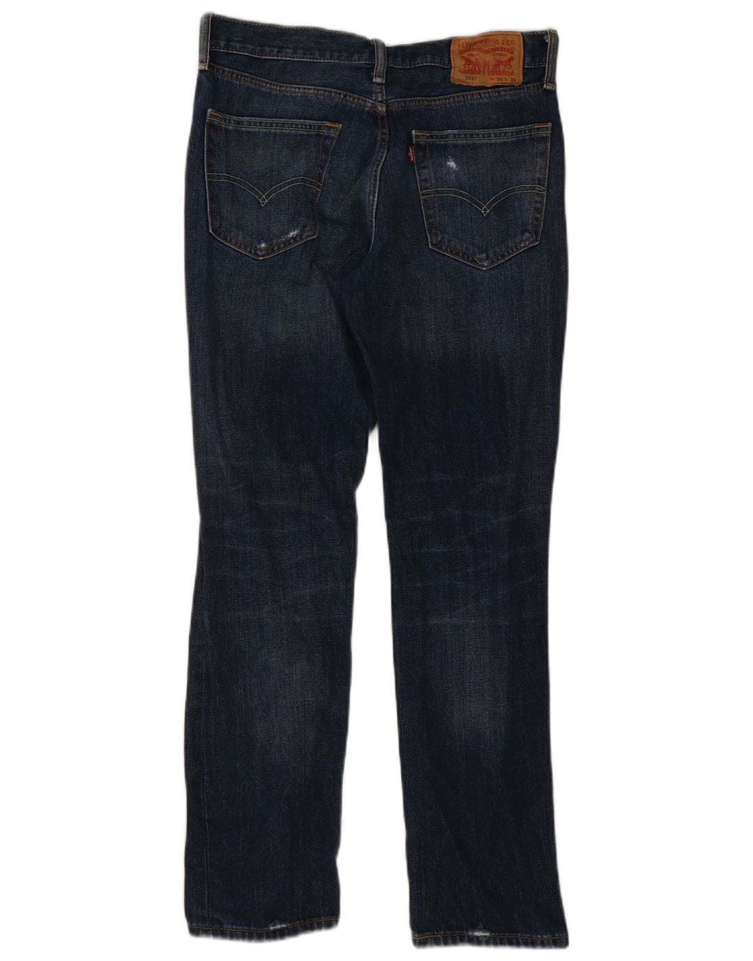 Damskie jeansy Levi's 511 w trudnej sytuacji W31 L30 Niebieska bawełna