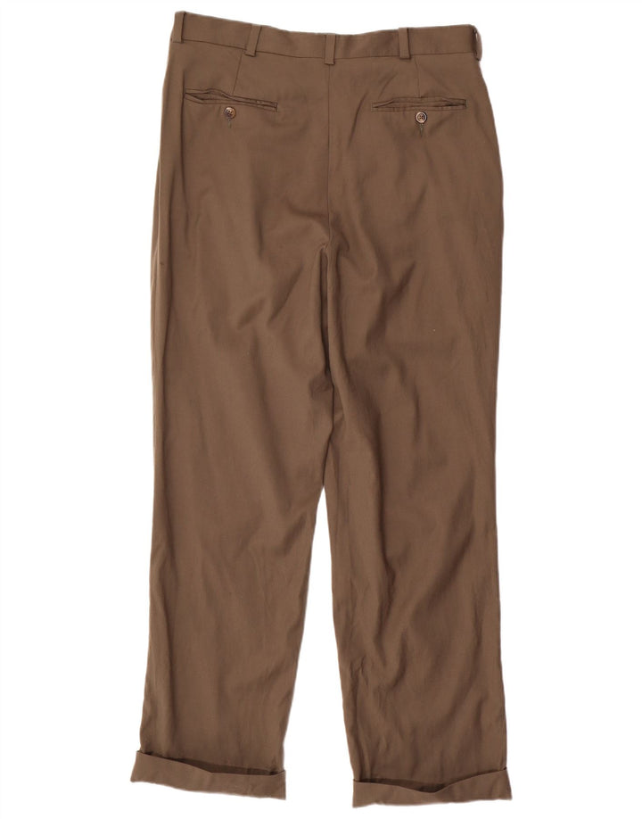 Męskie spodnie garniturowe NAUTICA W33 L30 Szara wełna