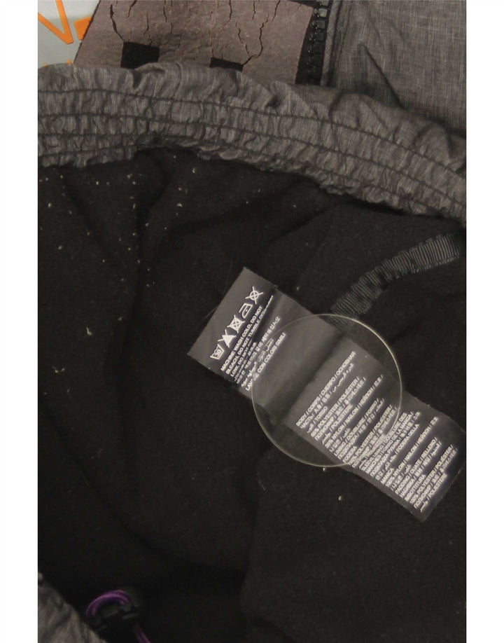 Damska ocieplana kurtka Superdry Graphic UK 6 XS, szary poliester