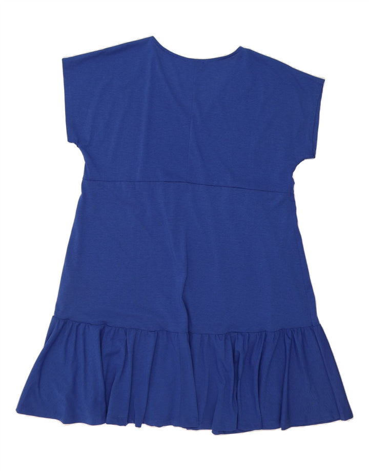 PRINCIPLES Womens A-Line Dress UK 18 XL Blue Polyester Vintage Principles and Second-Hand Principles from Messina Hembry 