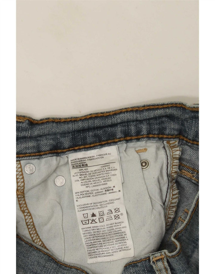 Męskie jeansy Levi's Denizen Straight W30 L30 Niebieskie bawełniane