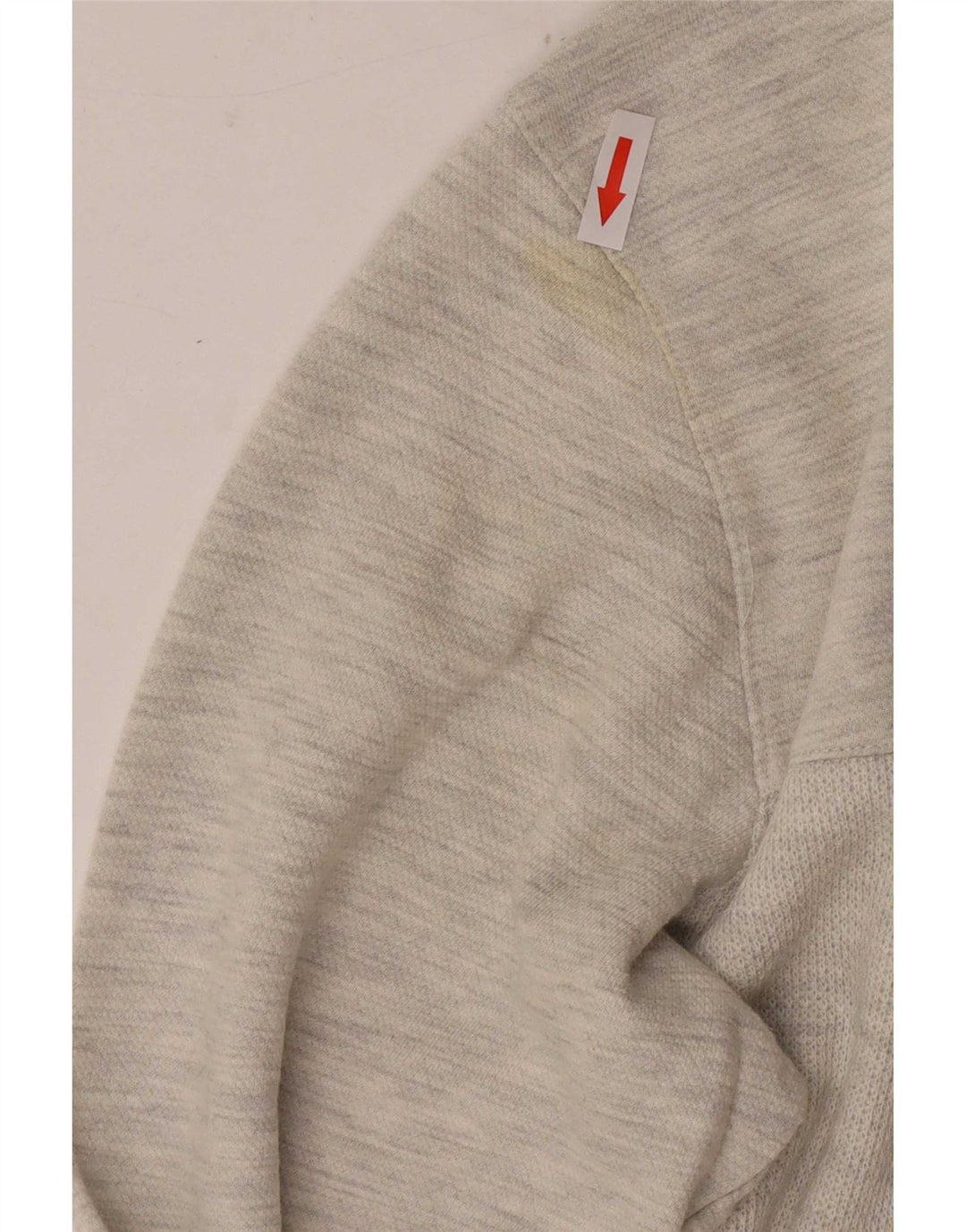 Męski sweter z okrągłym dekoltem Rip Curl, średnioszary, bawełniany w plamki
