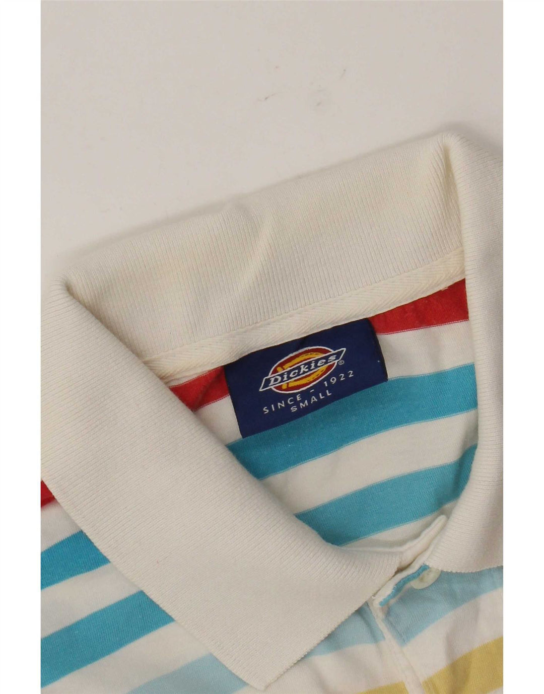 Męska koszulka polo Dickies w małe wielokolorowe paski