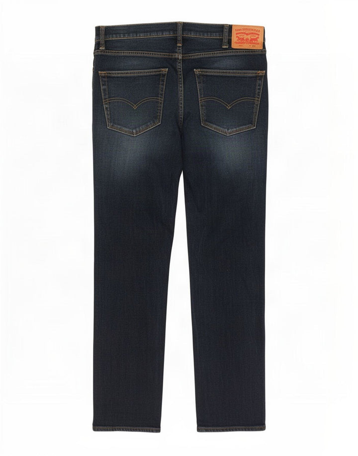 Męskie jeansy Levi's 511 Slim W38 L29 Granatowa bawełna