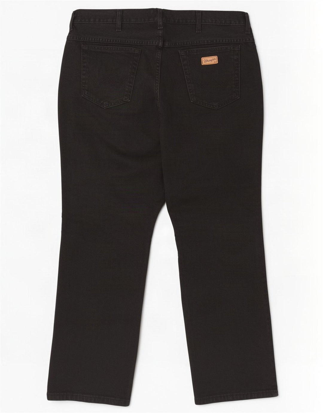 Męskie jeansy Wrangler Texas Straight W42 L30, czarne, bawełniane