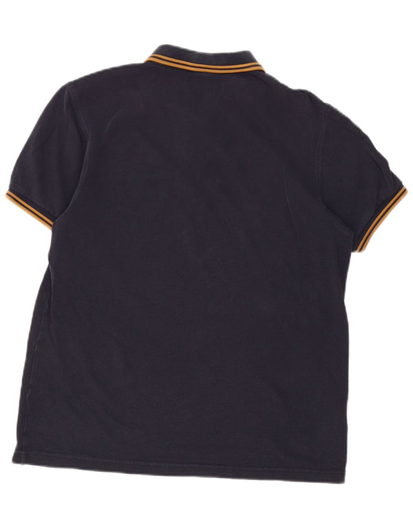 Męska koszulka polo Fred Perry, średnia, granatowa, bawełniana