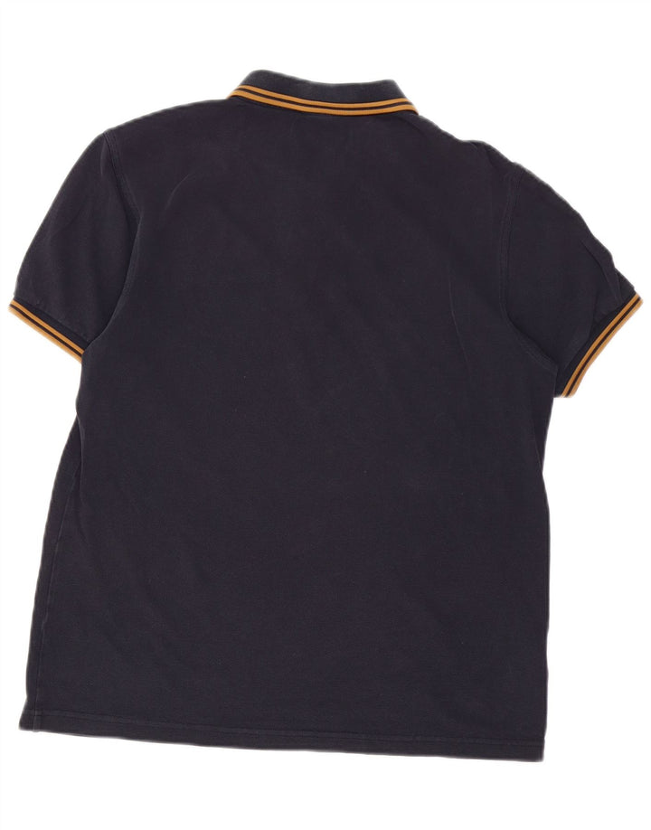 Męska koszulka polo Fred Perry, średnia, granatowa, bawełniana
