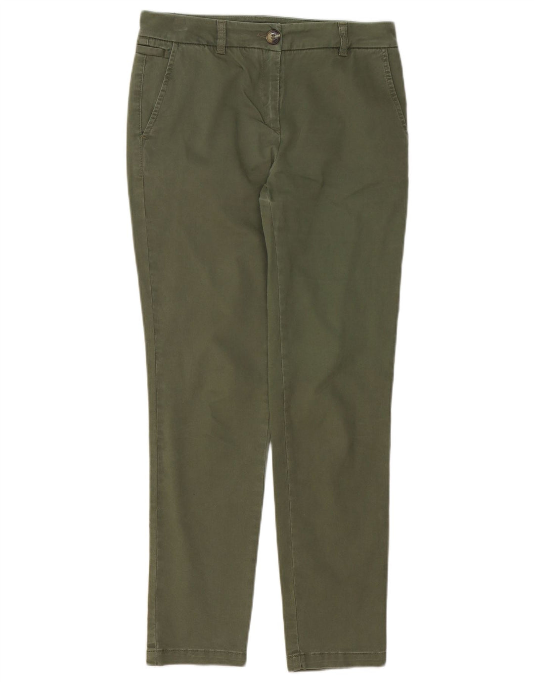 Damskie spodnie typu chino MONSOON UK 8 Small W28 L28 Khaki Cotton