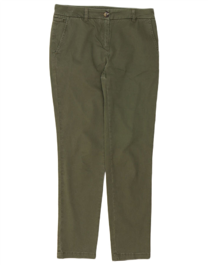 Damskie spodnie typu chino MONSOON UK 8 Small W28 L28 Khaki Cotton