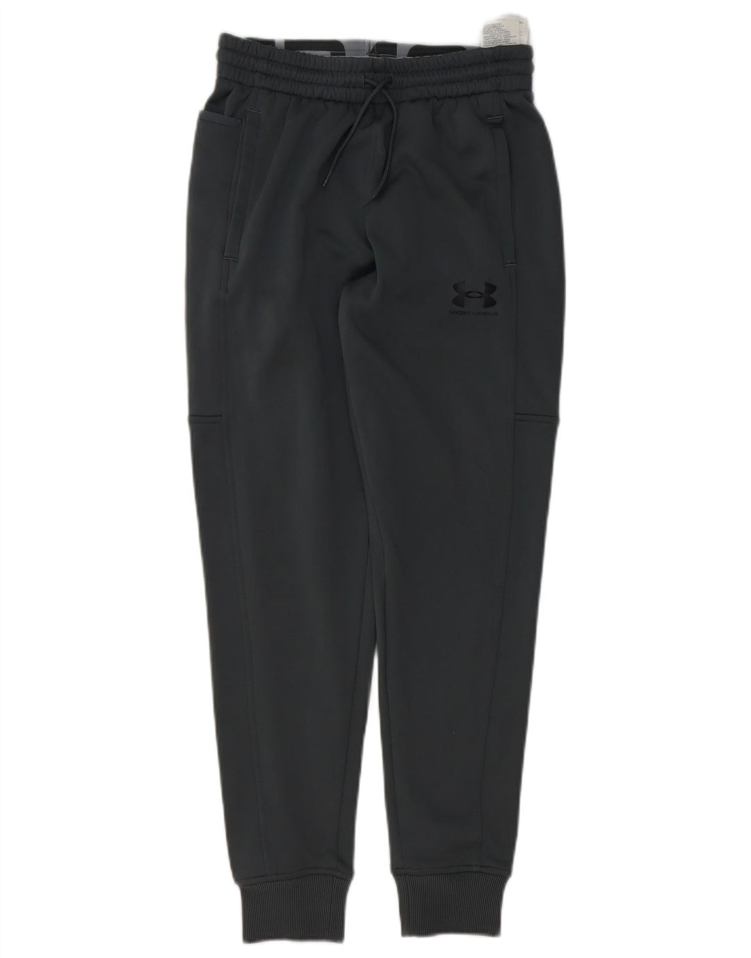 Męskie spodnie dresowe Under Armour, małe, szare, poliestrowe