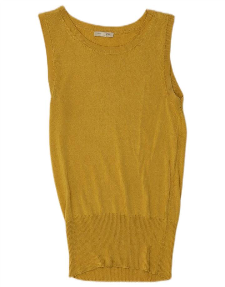 Kamizelka damska Massimo Dutti Top UK 12 Średni żółty