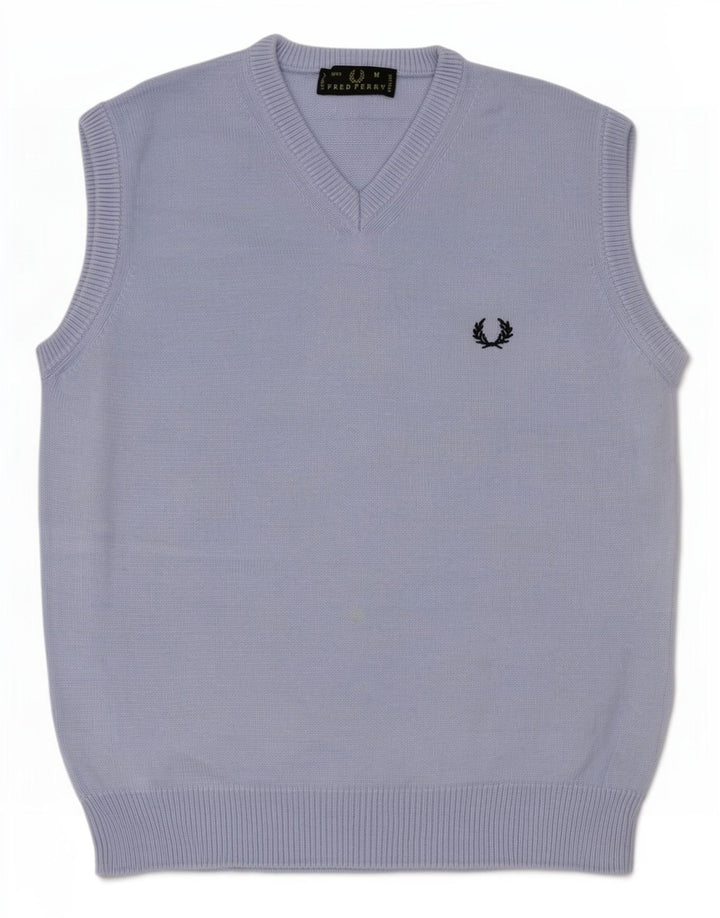 Podkoszulek męski Fred Perry z kamizelką, średni niebieski, bawełniany