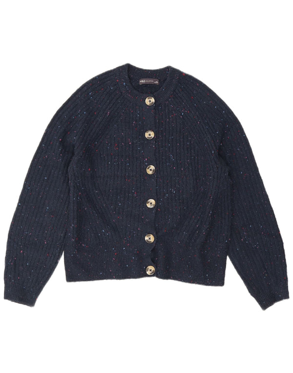 Sweter damski Marks & Spencer UK 14, średni granatowy, nakrapiany