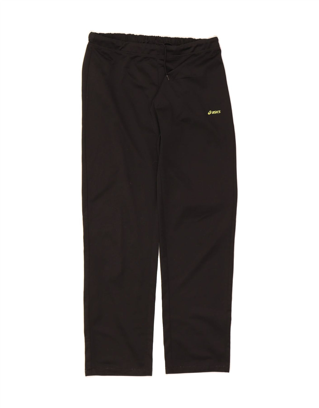 ASICS Womens Tracksuit Trousers UK 14 Large Black Polyester Vintage Asics and Second-Hand Asics from Messina Hembry 
