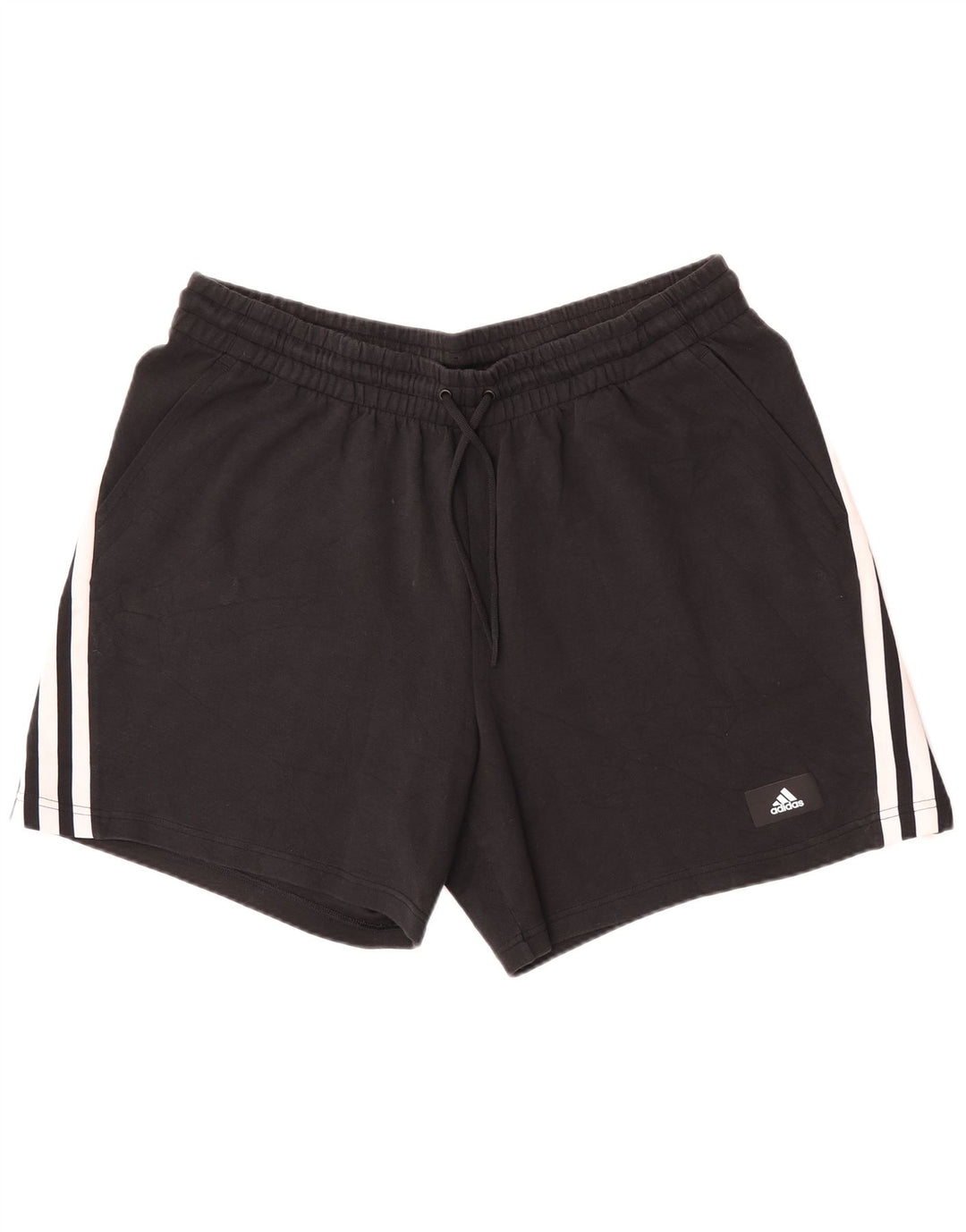 Męskie spodenki sportowe Adidas 2XL, czarne, bawełniane