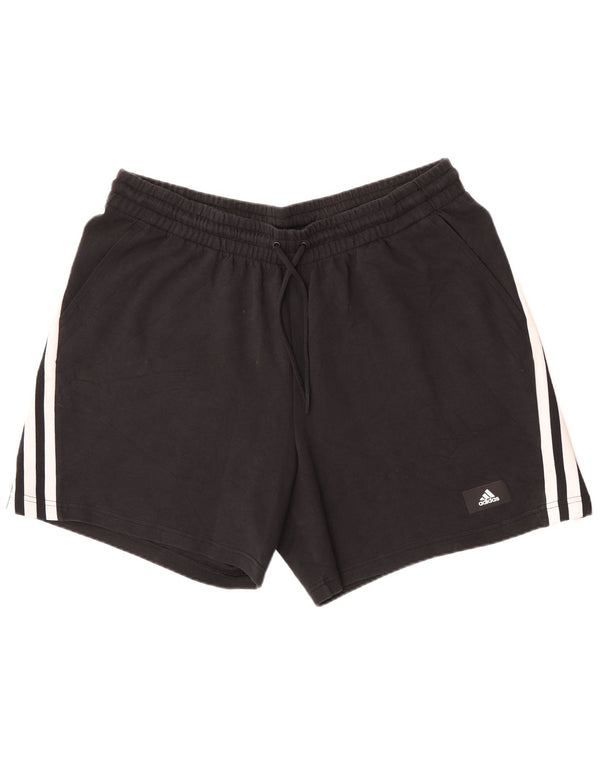 Męskie spodenki sportowe Adidas 2XL, czarne, bawełniane