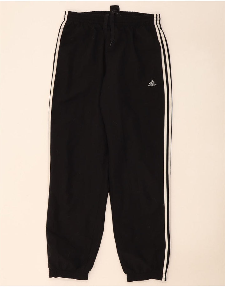 Męskie spodnie dresowe Adidas Clima 365, duże, czarne, poliestrowe