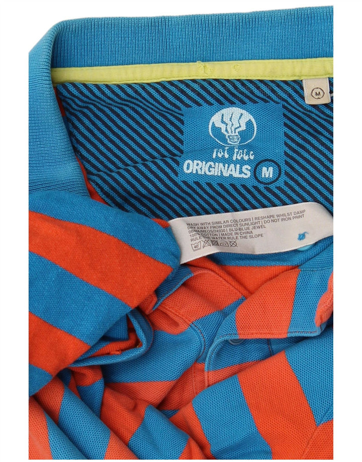 Męska koszulka polo do rugby Fat Face, bawełniana w czerwone paski