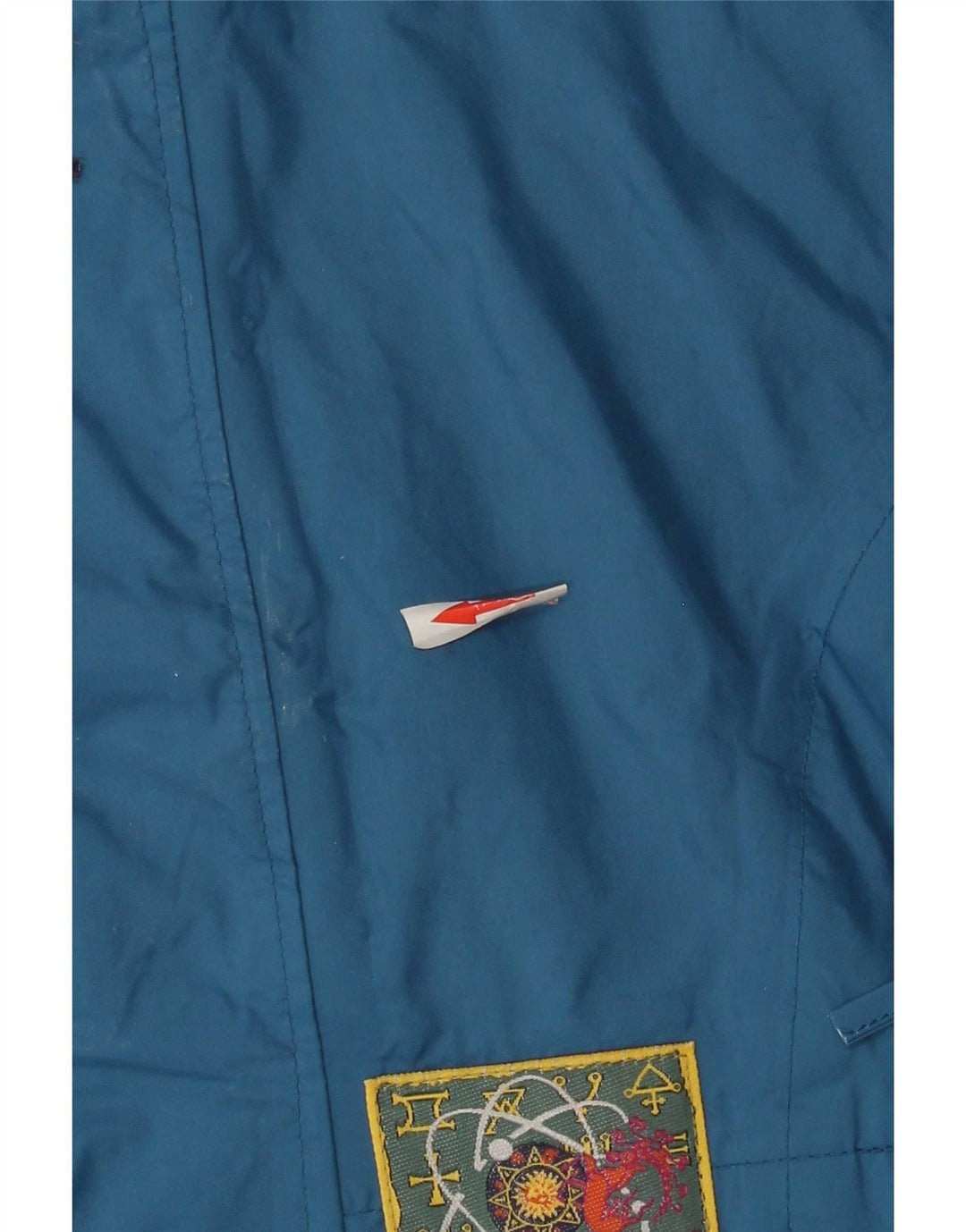 Męska kurtka przeciwdeszczowa z kapturem Agu UK 36 Small Blue Colorblock Poliamid
