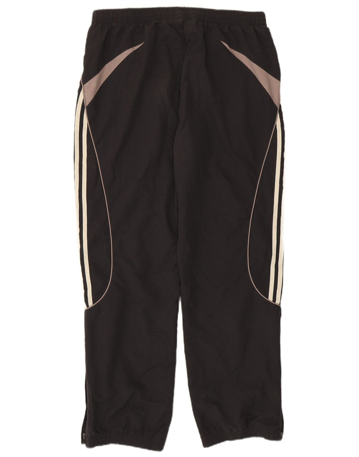 ADIDAS Mens Tracksuit Trousers Large  Black Polyester