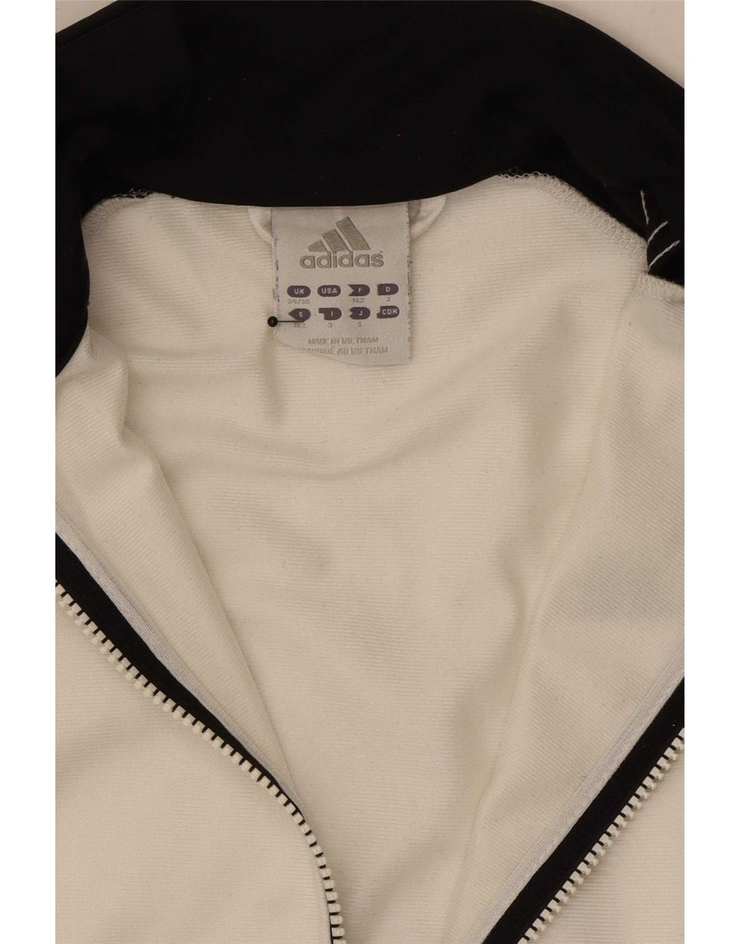 Adidas Męska bluza dresowa Top Jacket UK 34/36 Mały biały blok kolorów