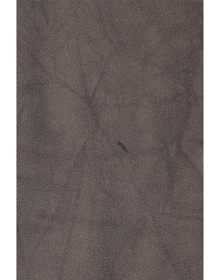 Męska kurtka polarowa IZOD UK 44 2XL Szary poliester z blokami kolorów