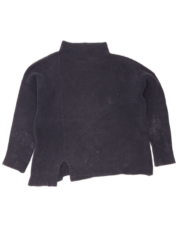 Sweter damski z golfem French Connection UK 10, mały, granatowy
