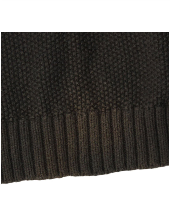 Damski sweter Ted Baker z dekoltem w łódkę, rozmiar 4, duży, szary, bawełniany