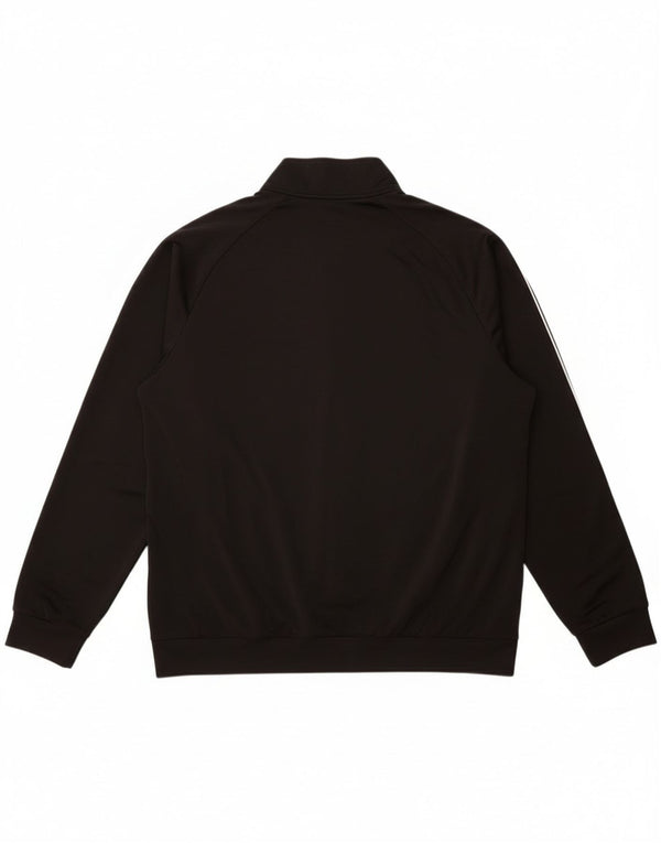 Adidas Męska bluza dresowa Top 2XL Czarny poliester