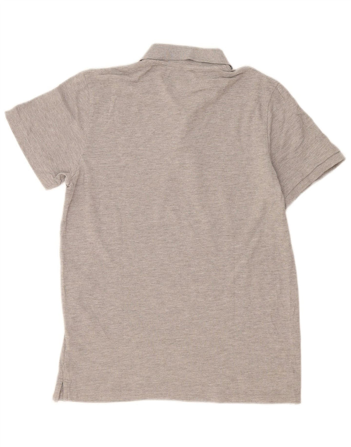 Męska koszulka polo Jack & Jones o regularnym kroju, średnioszara, bawełniana