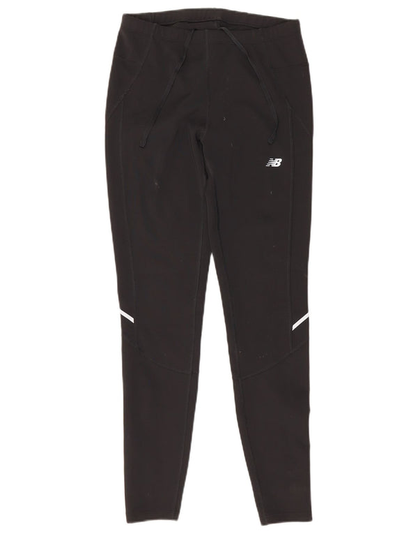 Damskie legginsy New Balance Graphic UK 12, średnie czarne