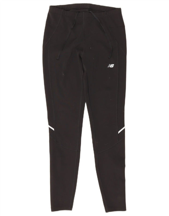 Damskie legginsy New Balance Graphic UK 12, średnie czarne