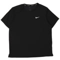 Męski T-shirt Nike Dri Fit z grafiką, duży, czarny poliester