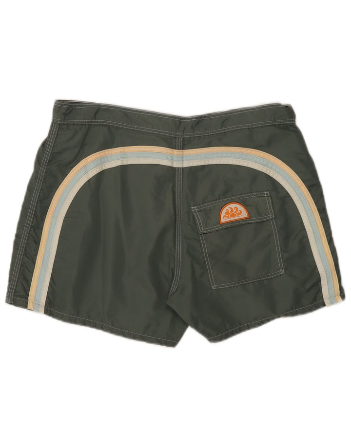Męskie spodenki kąpielowe Sundek, średni nylon w kolorze khaki