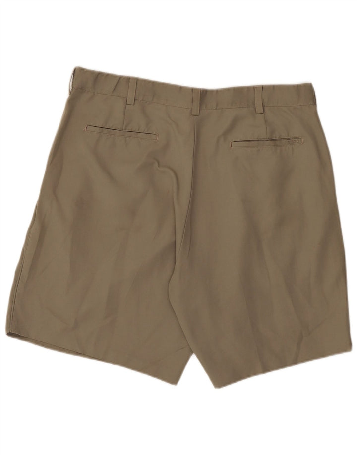 Męskie spodenki chino Izod W36, duży, khaki, poliester