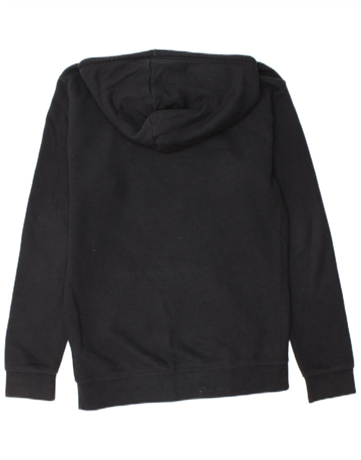 Adidas Męska bluza z kapturem, mała, czarna, bawełniana