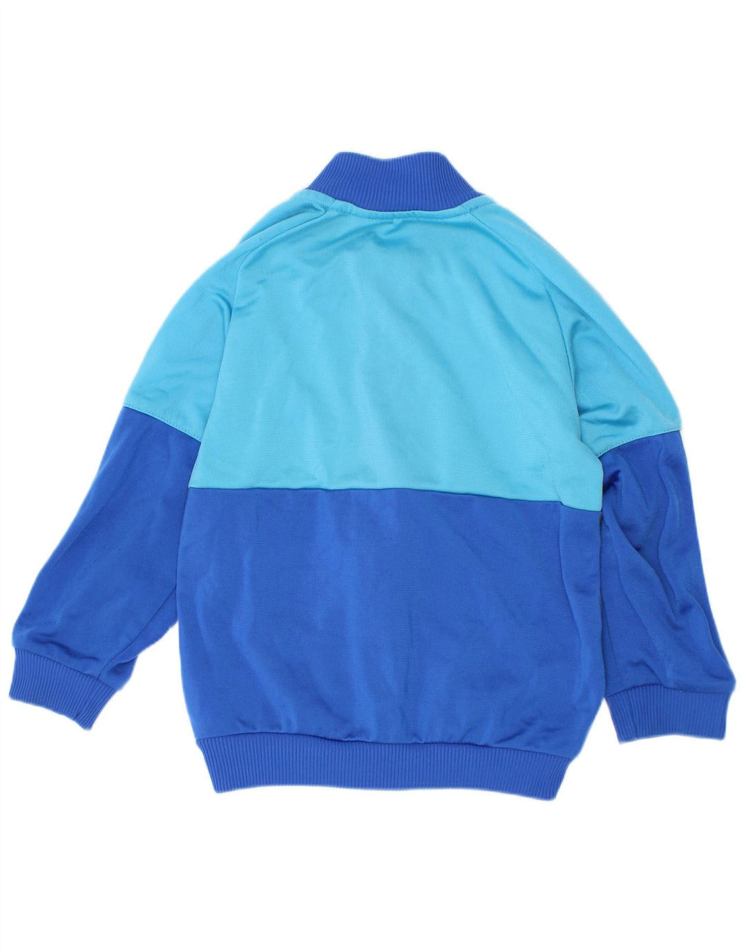 Adidas Chłopięca bluza dresowa z grafiką, 2-3 lata, niebieska, z blokami kolorów