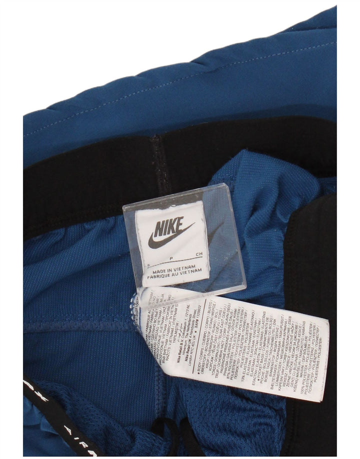 Męskie spodenki sportowe Nike Air Max Graphic, mały niebieski, poliester z blokami kolorów