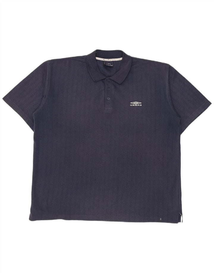 Męska koszulka polo XL UMBRO w kolorze granatowym