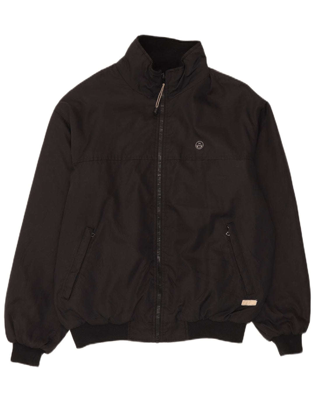 Męska kurtka bomberka North Sails UK 42 XL, czarna, poliamidowa