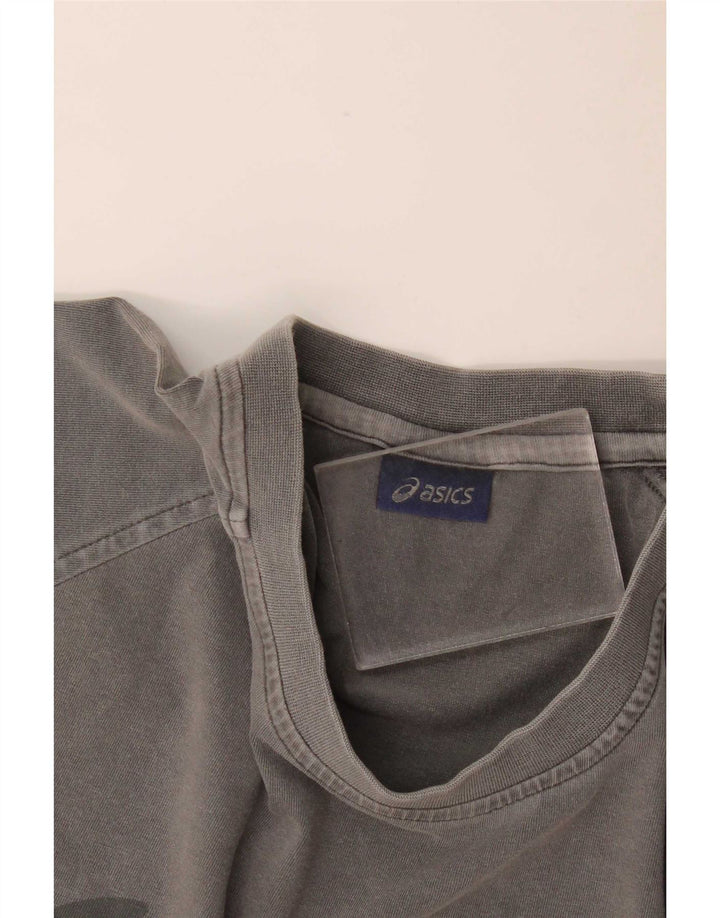 Męska koszulka z grafiką Asics, XL, szara