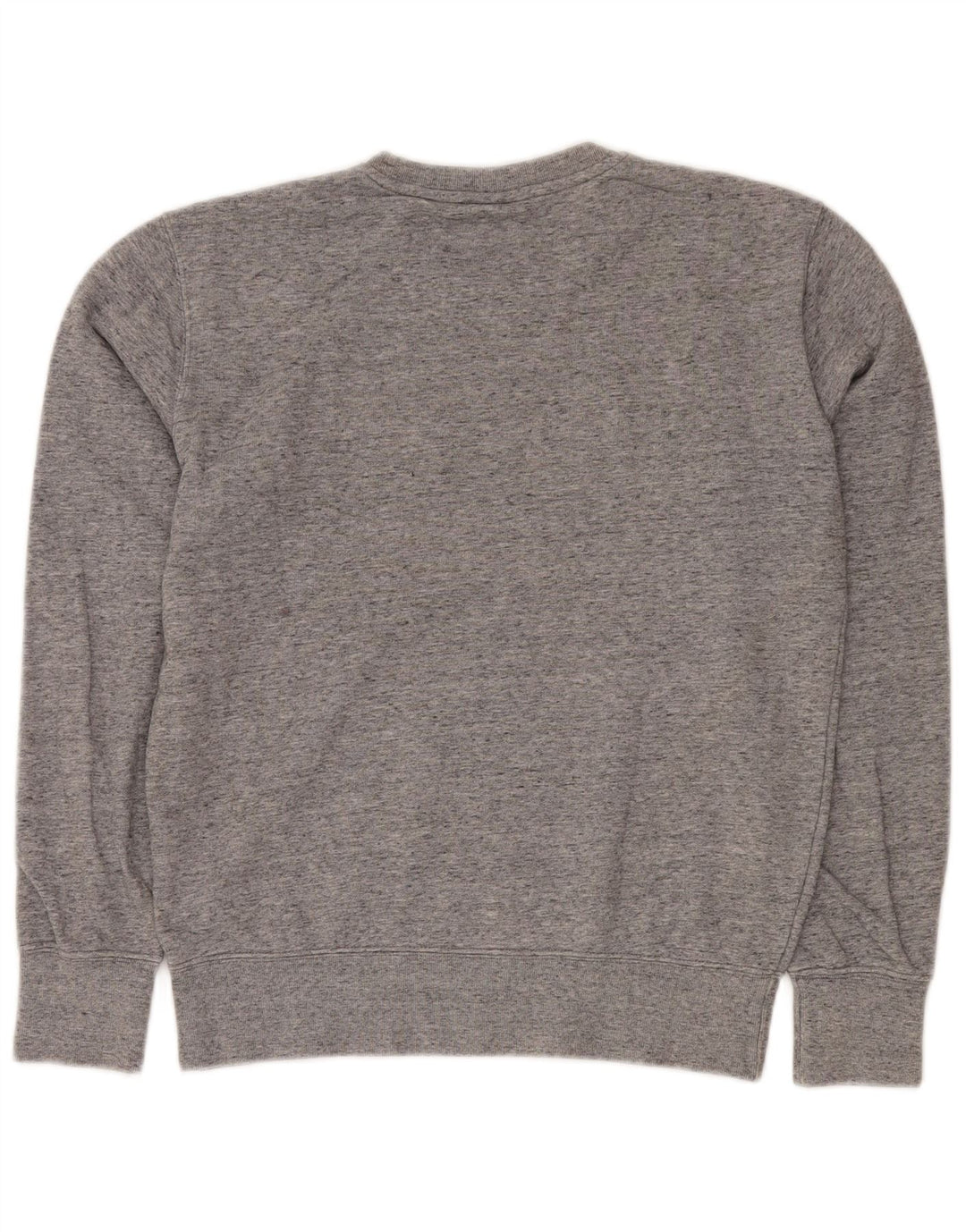 Męska bluza z grafiką CHAMPION, mała, szara, nakrapiana bawełna